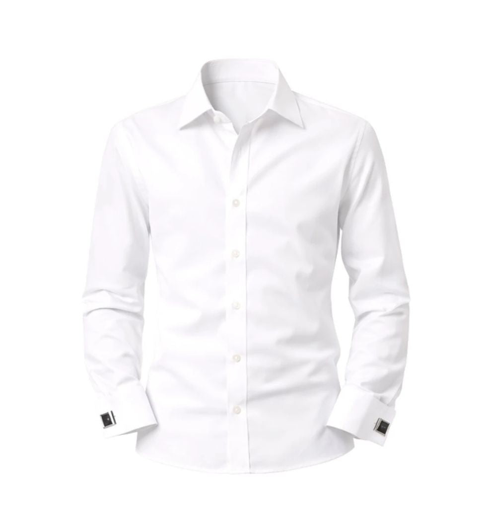 Cotton- Satin Blend White