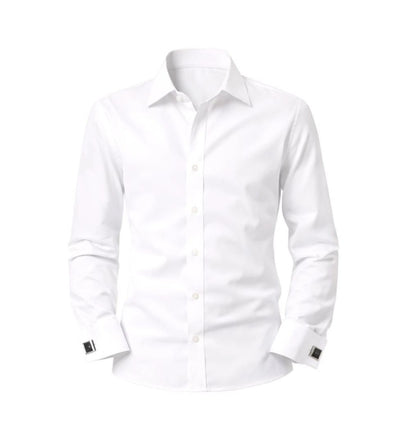 Cotton- Satin Blend White