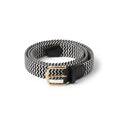 Fabric Belt Black and Whiite