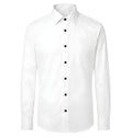 Cotton- Satin Blend Shirt
