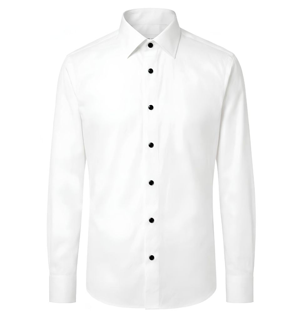 Cotton- Satin Blend Shirt