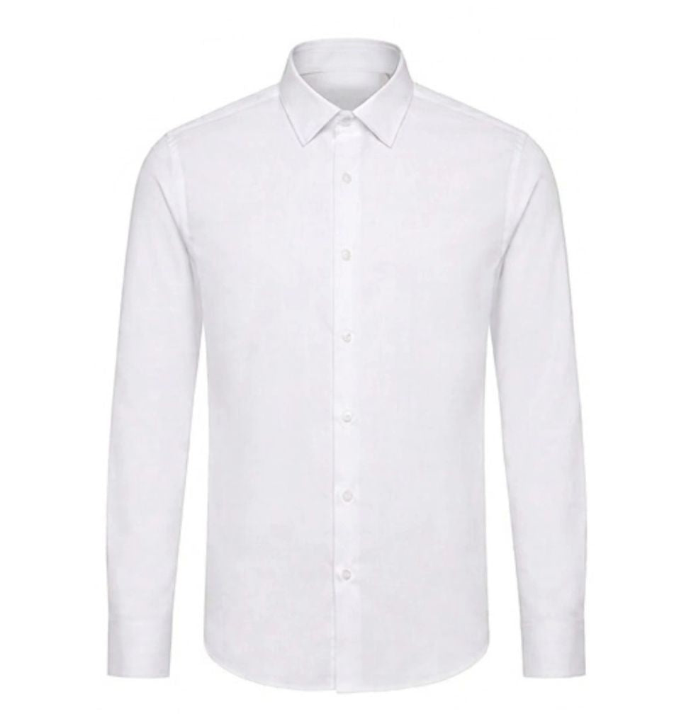 Cotton- Satin Blend White
