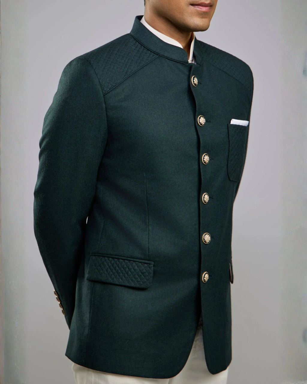 Lofty Luxe LL15 Russe 2-piece Suit |Bottle Green|