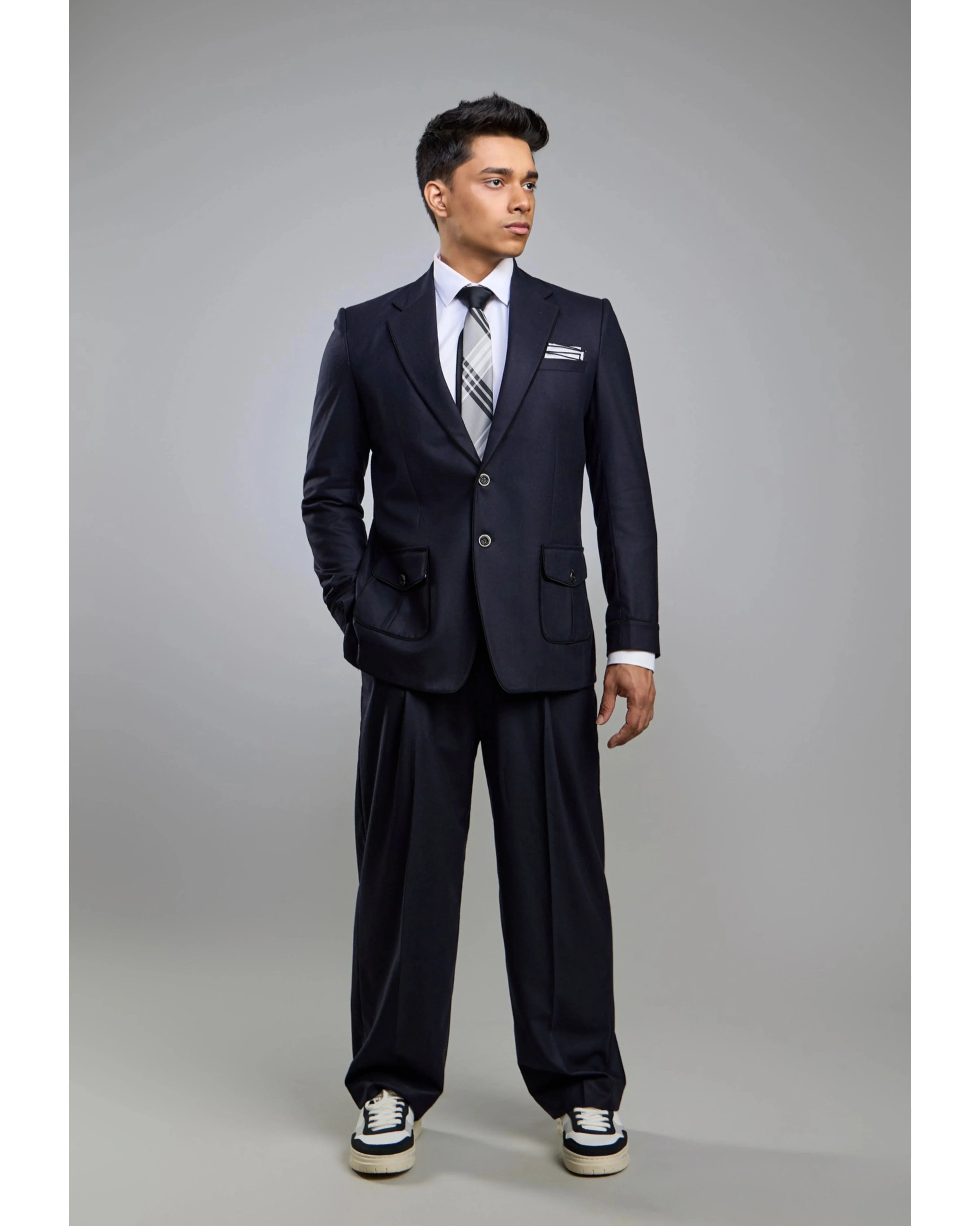Relaxed Luxury RL9 Midnight Suit Navy