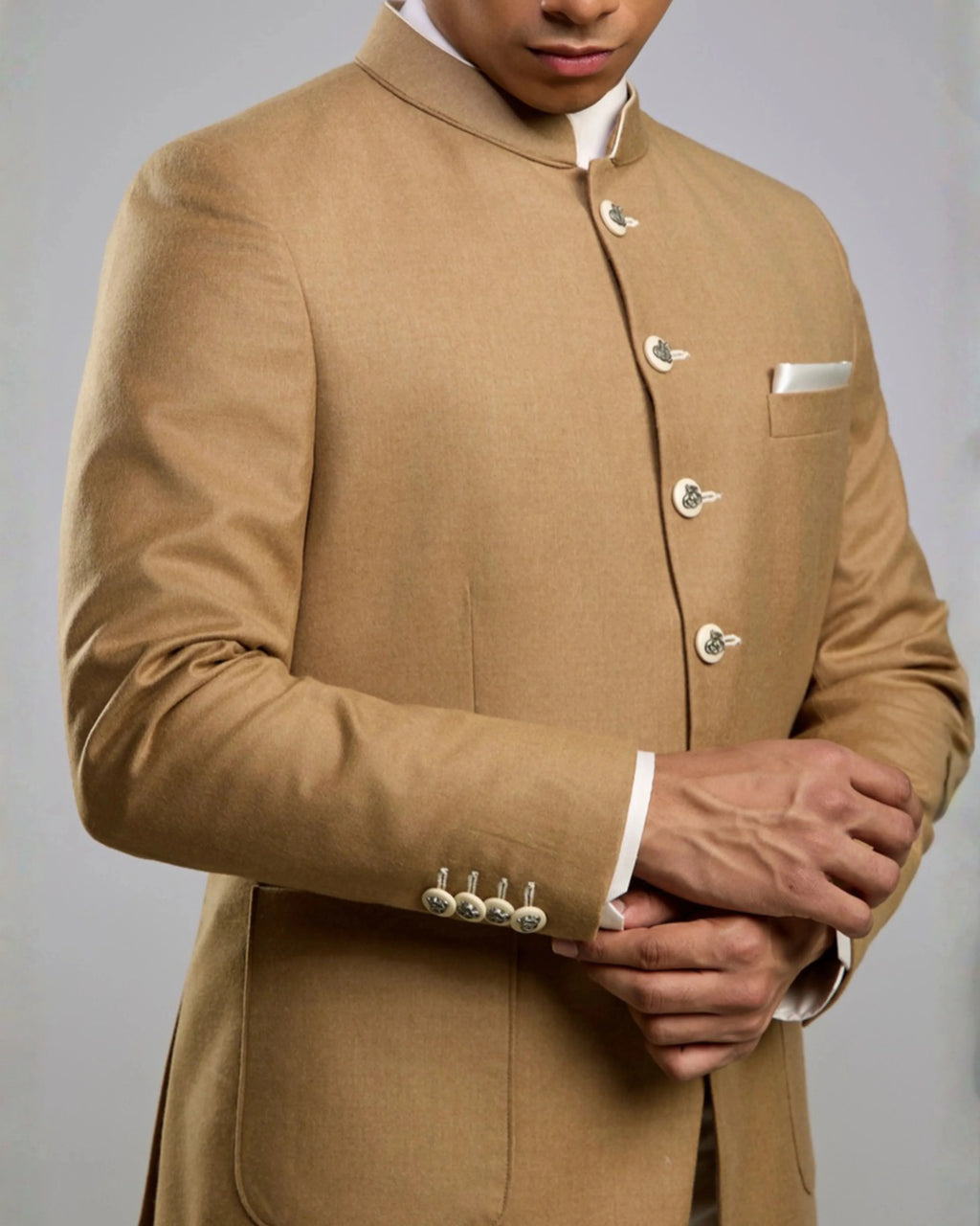 Lofty Luxe LL16 Crown 2-piece Suit Camel