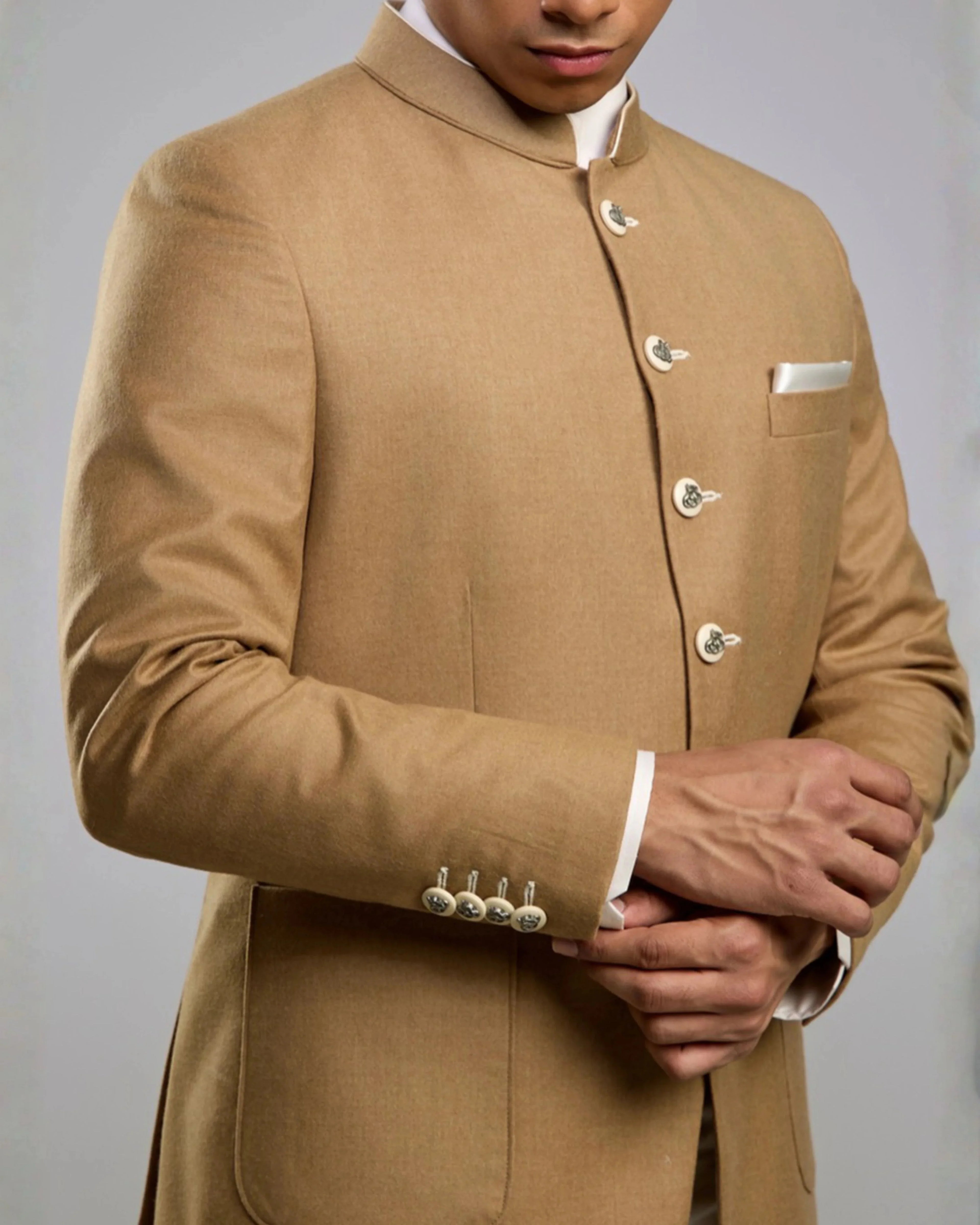 Lofty Luxe LL16 Crown 2-piece Suit Camel