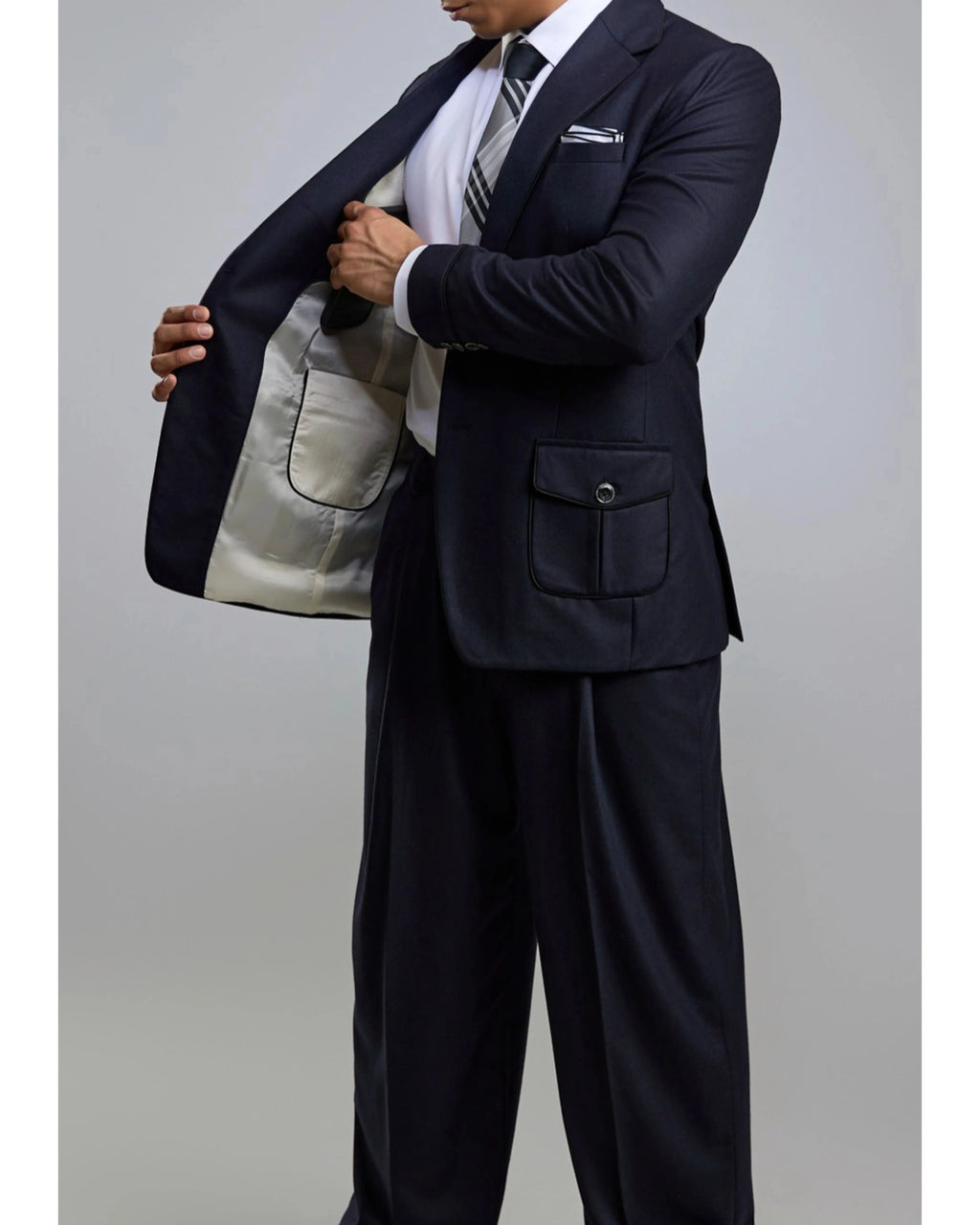 Relaxed Luxury RL9 Midnight Suit Navy