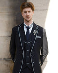 Lofty Luxe LL8 Lux Edge 3-piece Suit Black