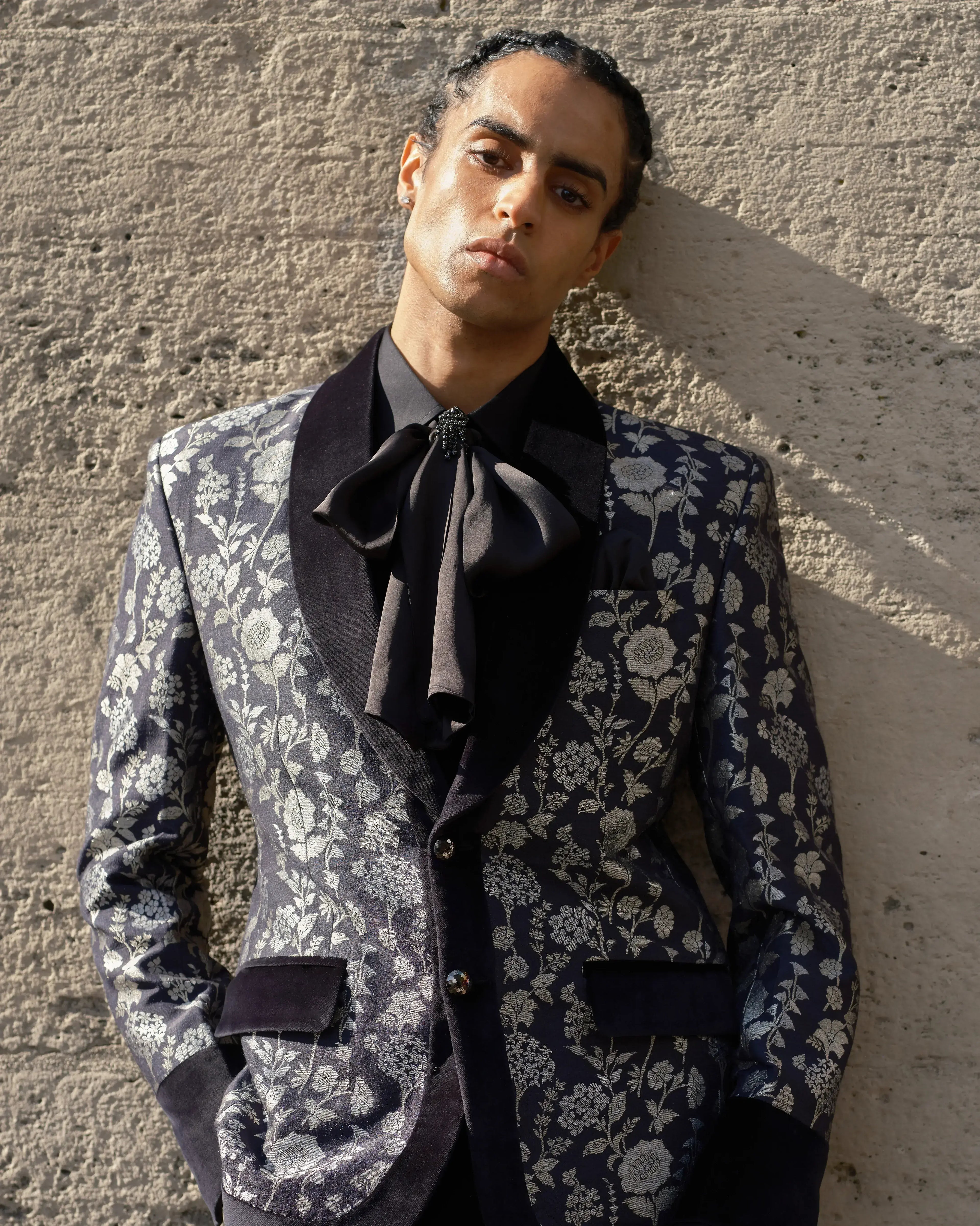 Lofty Luxe LL7 Moonga 2-piece Suit |Black Silver|