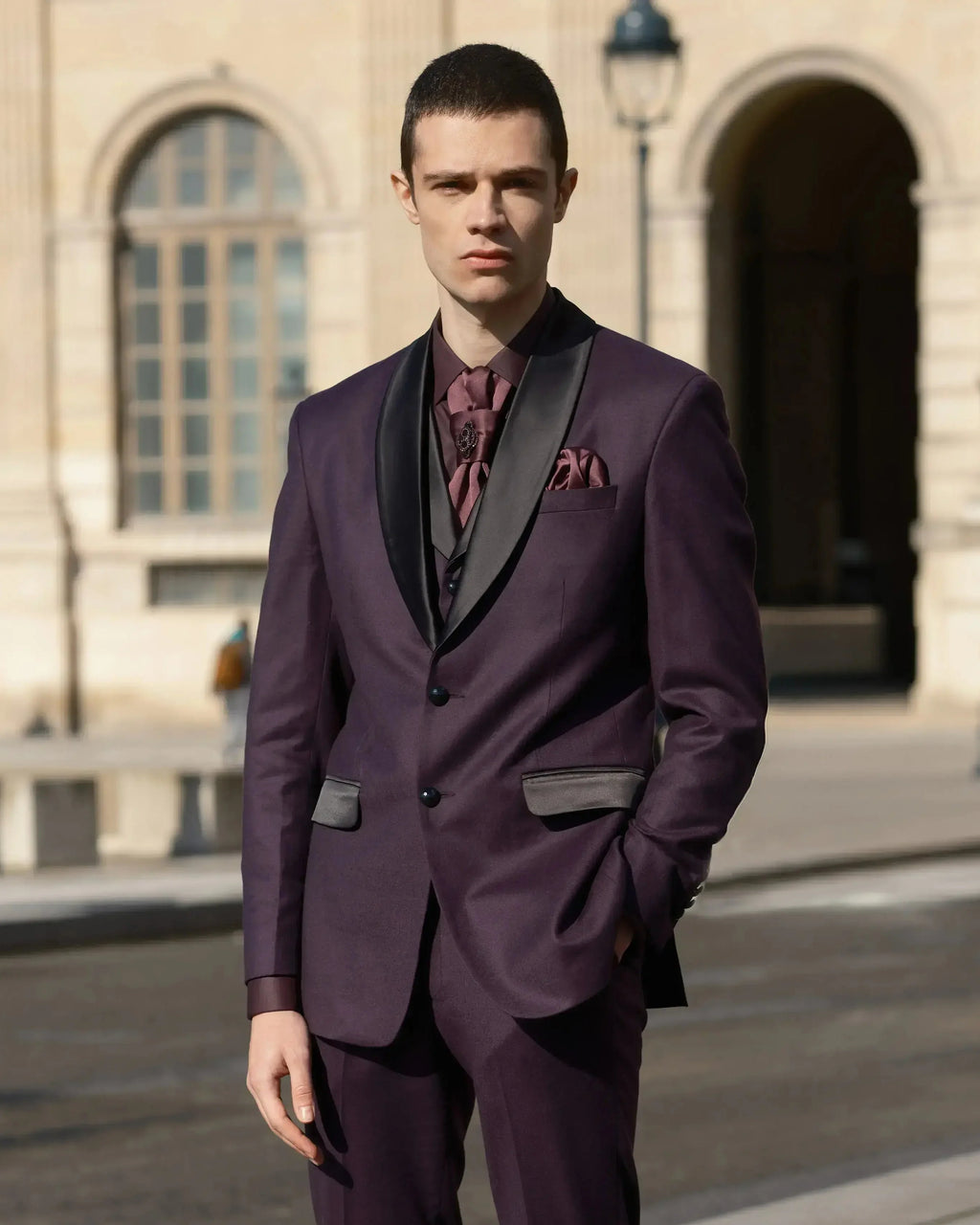 Lofty Luxe LL9 Muse 3-piece Suit Wine