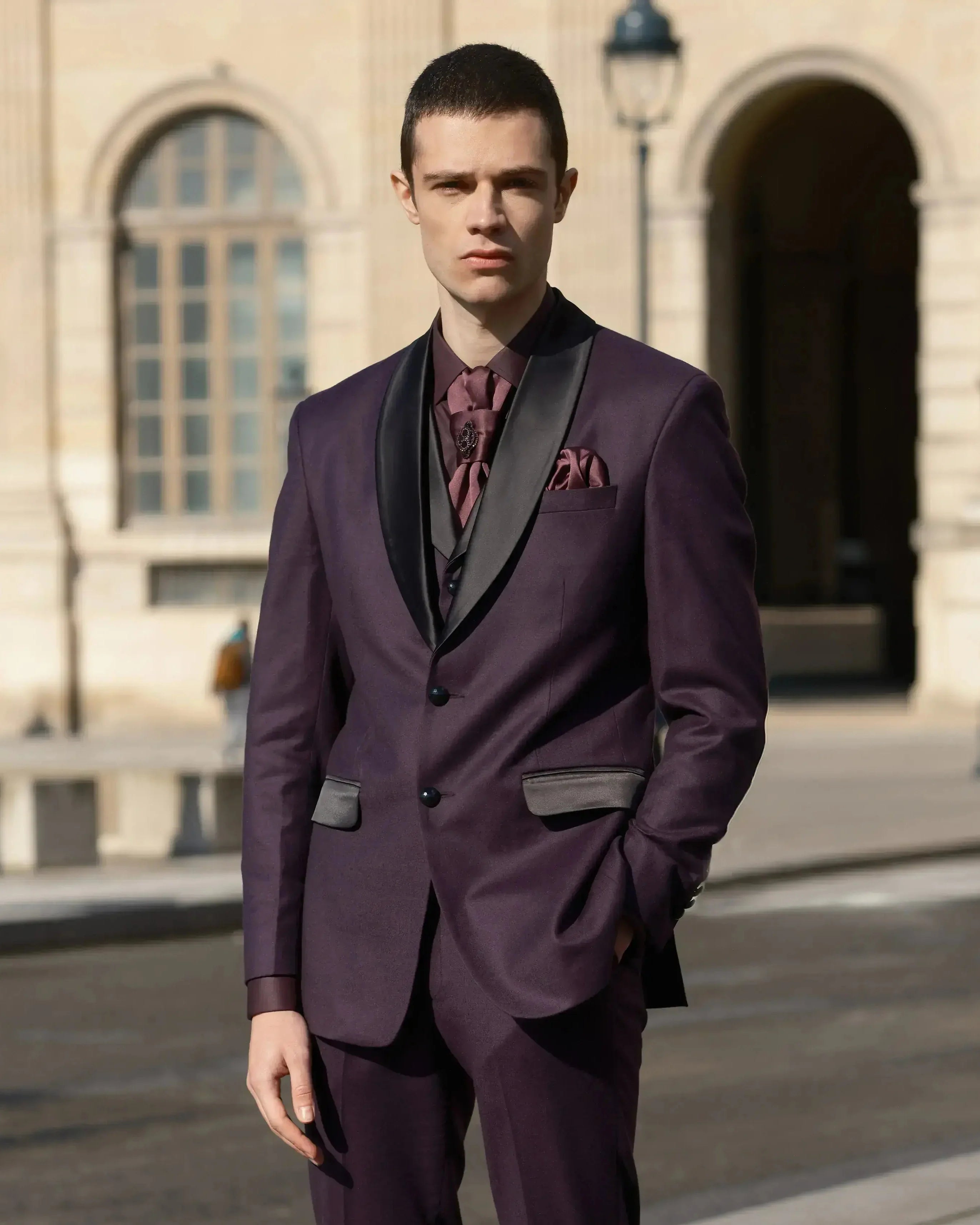 Lofty Luxe LL9 Muse 3-piece Suit Wine