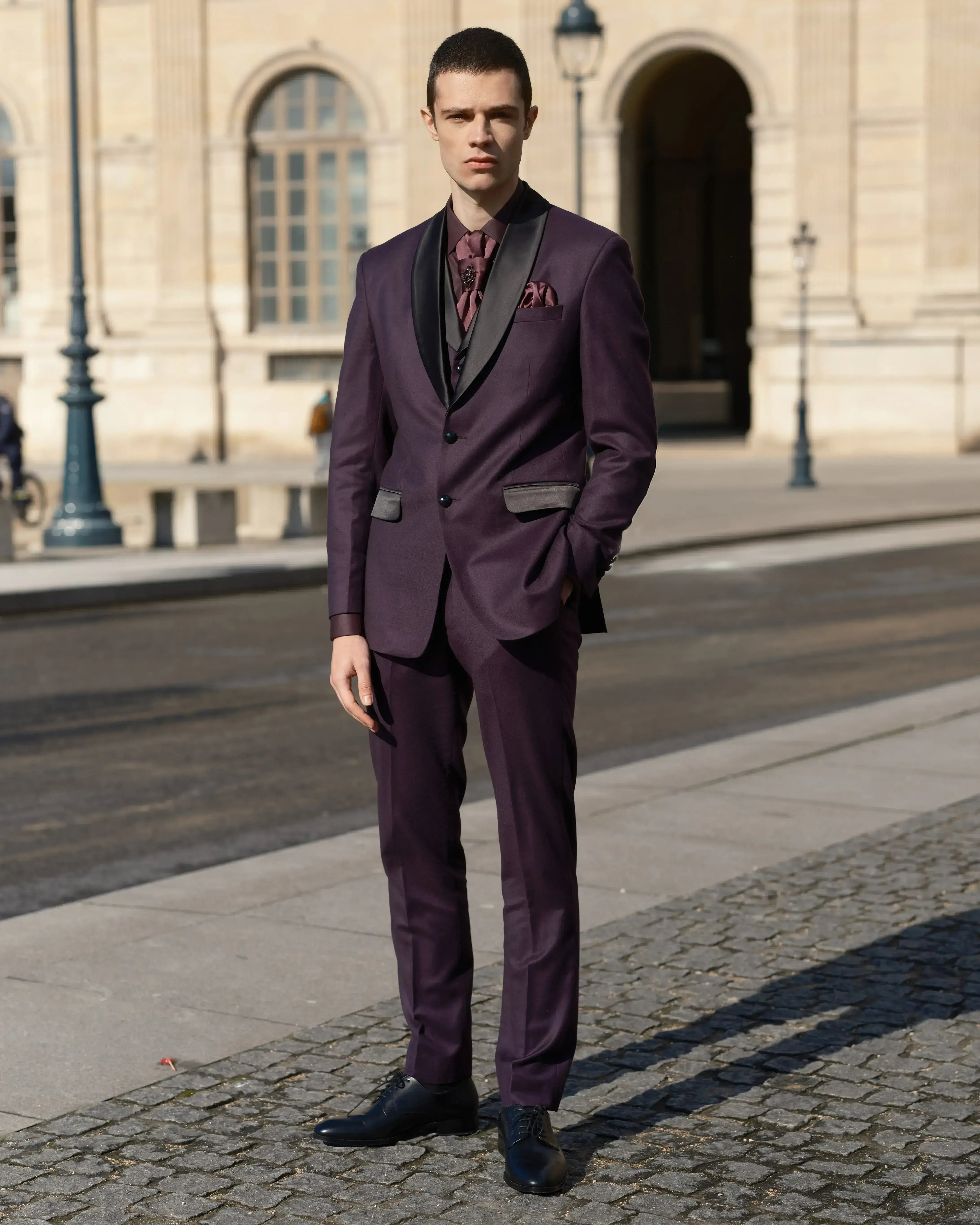 Lofty Luxe LL9 Muse 3-piece Suit Wine