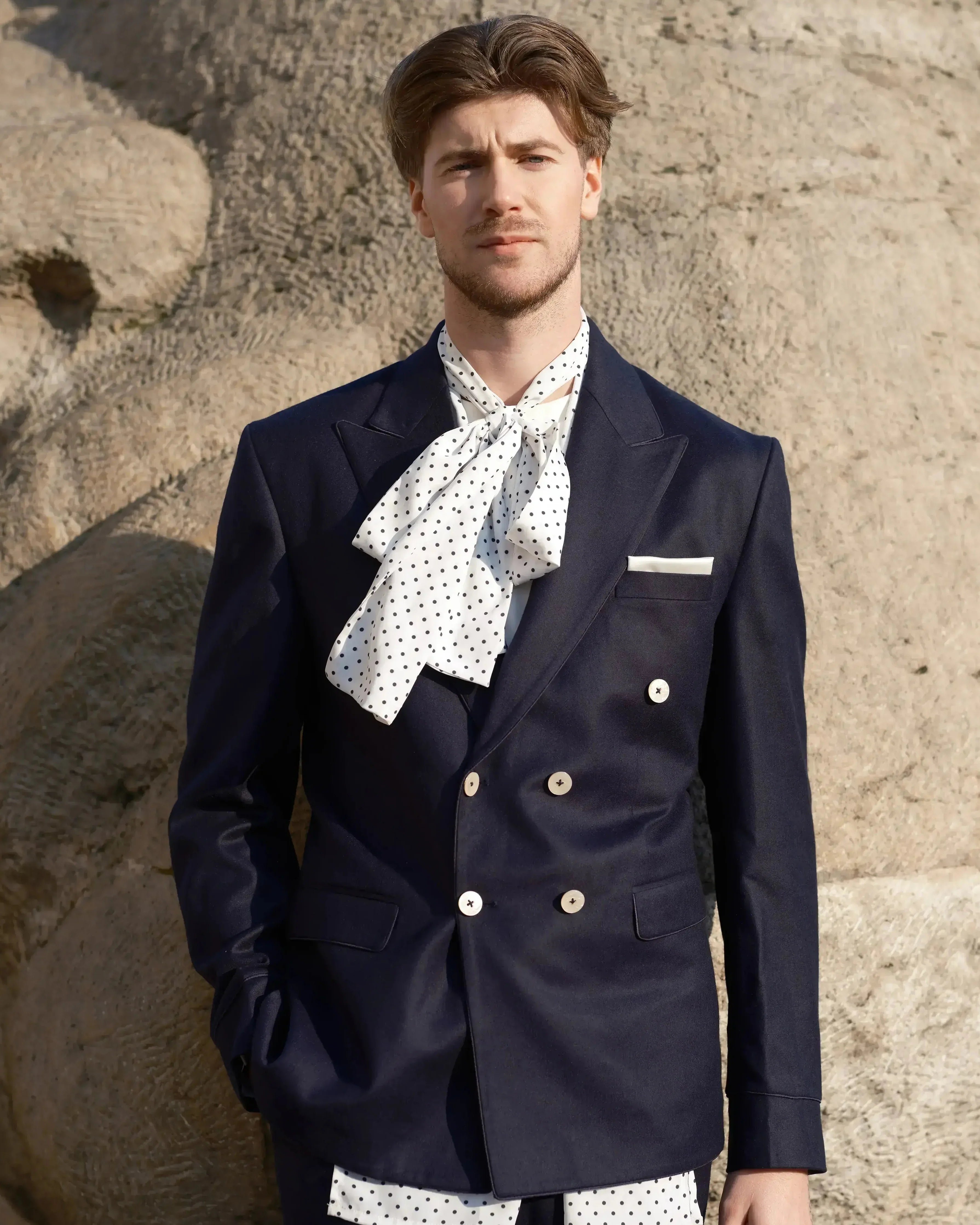 Relaxed Luxury RL1 Rocher Suit Navy
