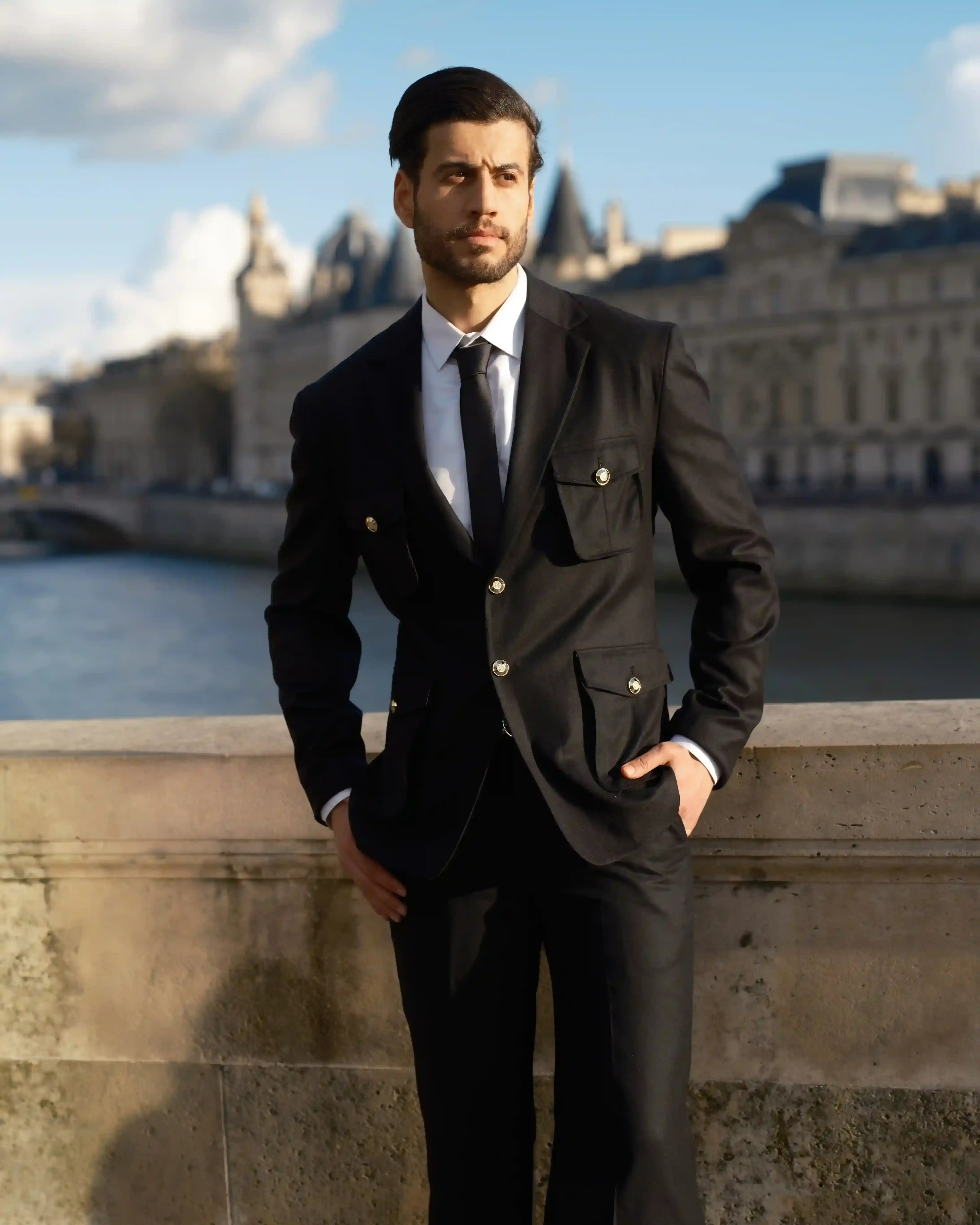 Relaxed Luxury RL3 Chad Suit Black