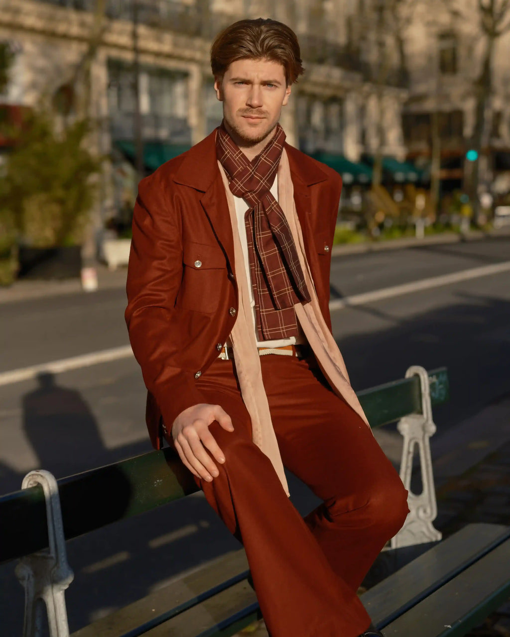 Relaxed Luxury RL6 Forest Suit |Brick Red|