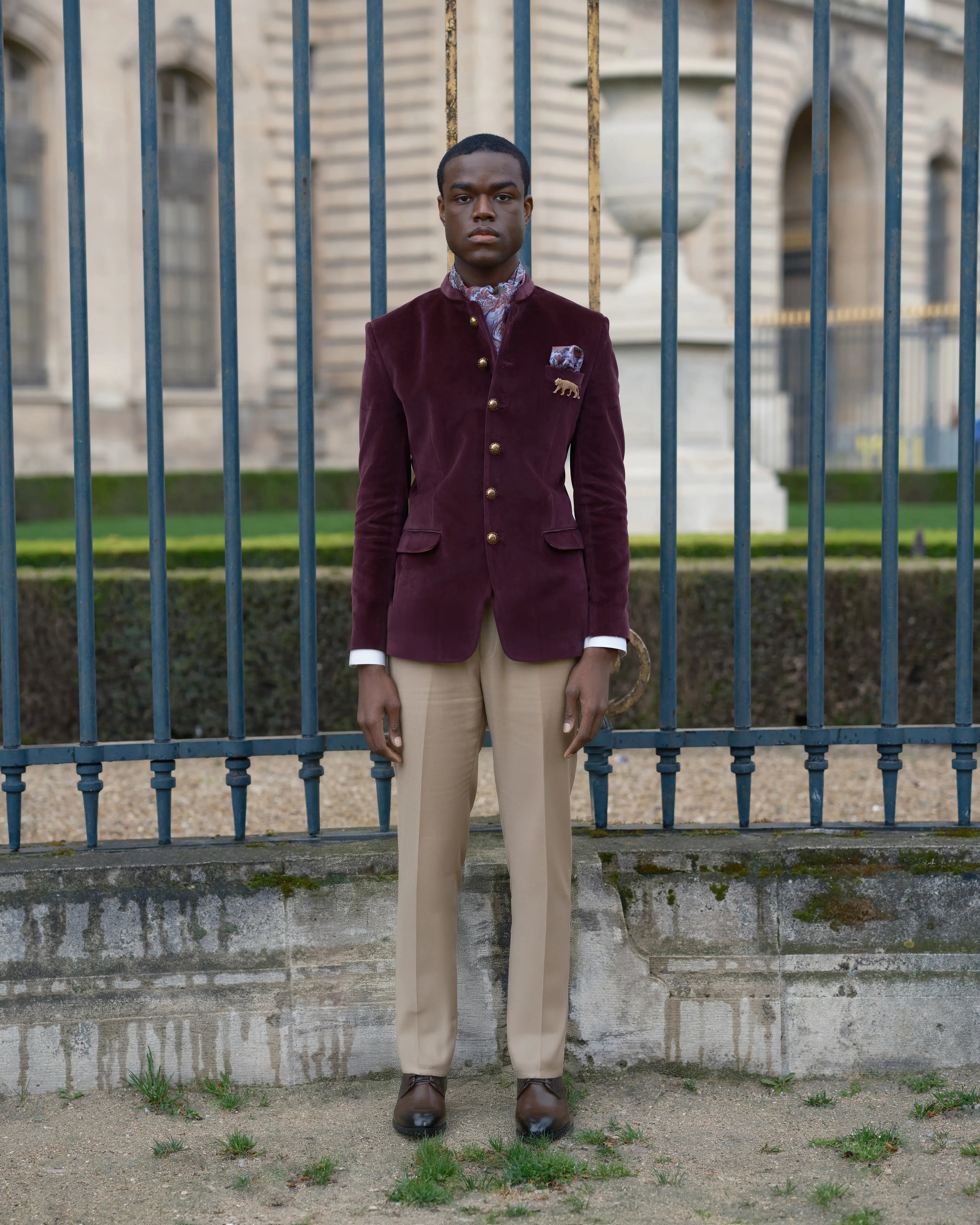 Lofty Luxe LL11 Bordeaux 2-piece Suit Wine