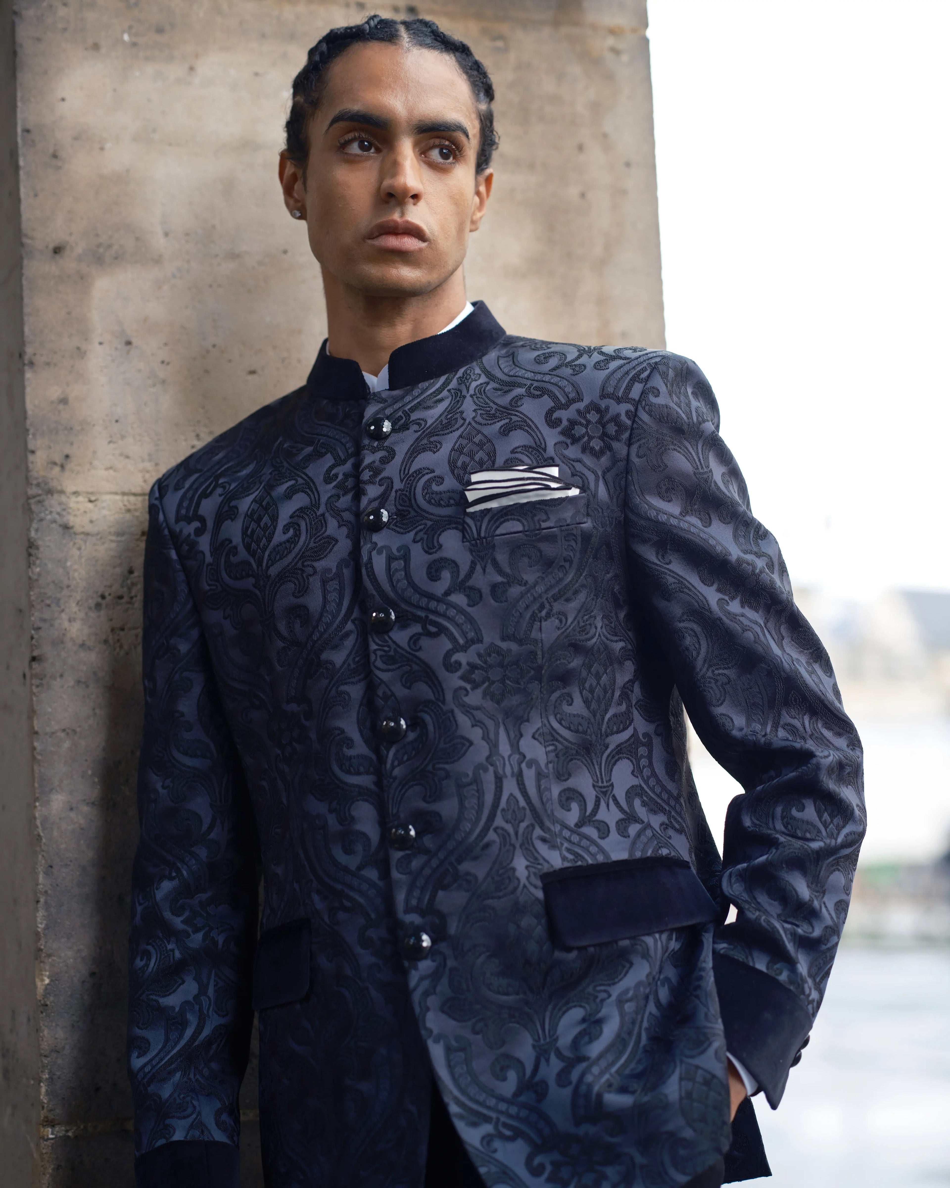 Lofty Luxe LL6 Jewel 2-piece Suit |Dark Navy|