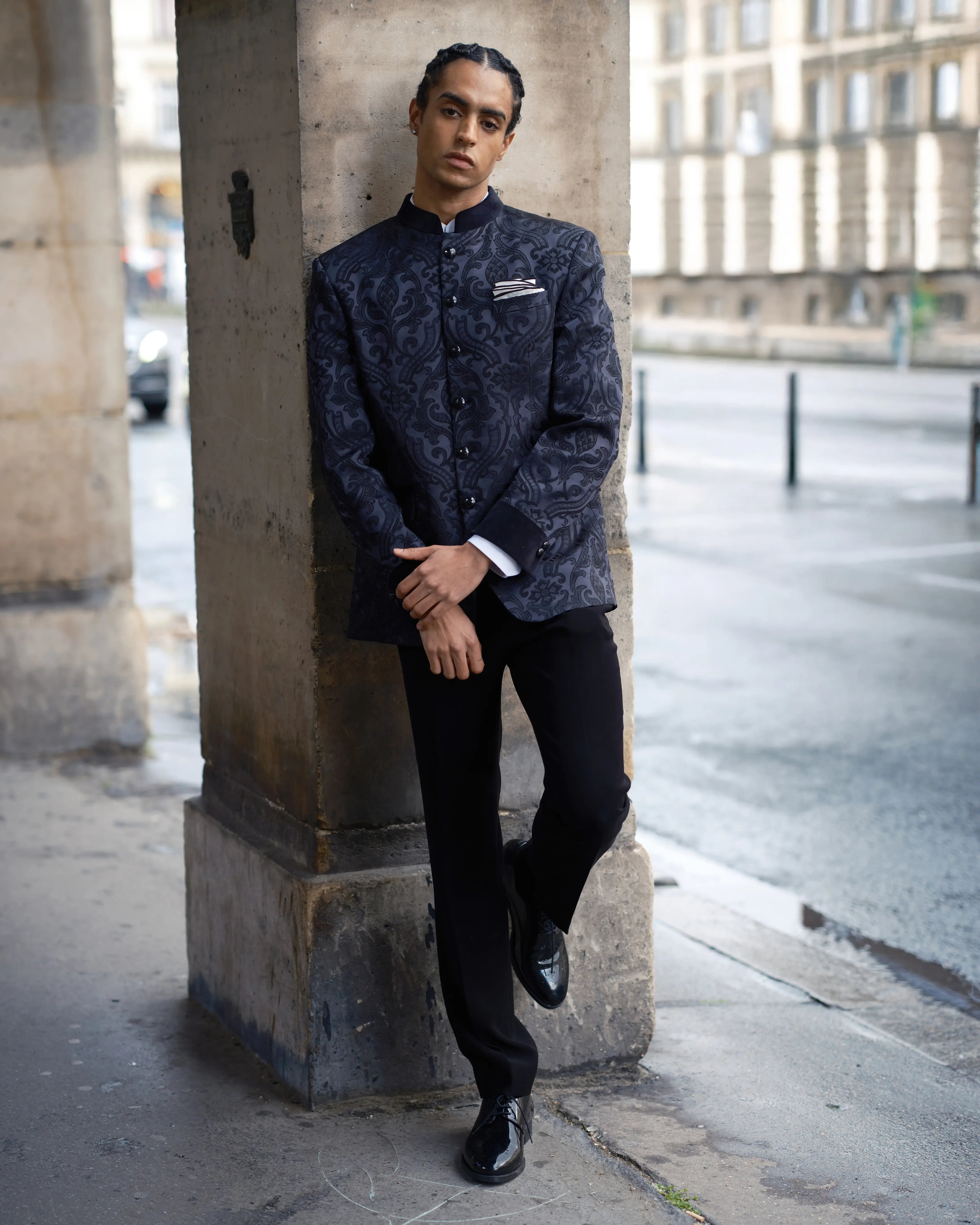 Lofty Luxe LL6 Jewel 2-piece Suit |Dark Navy|