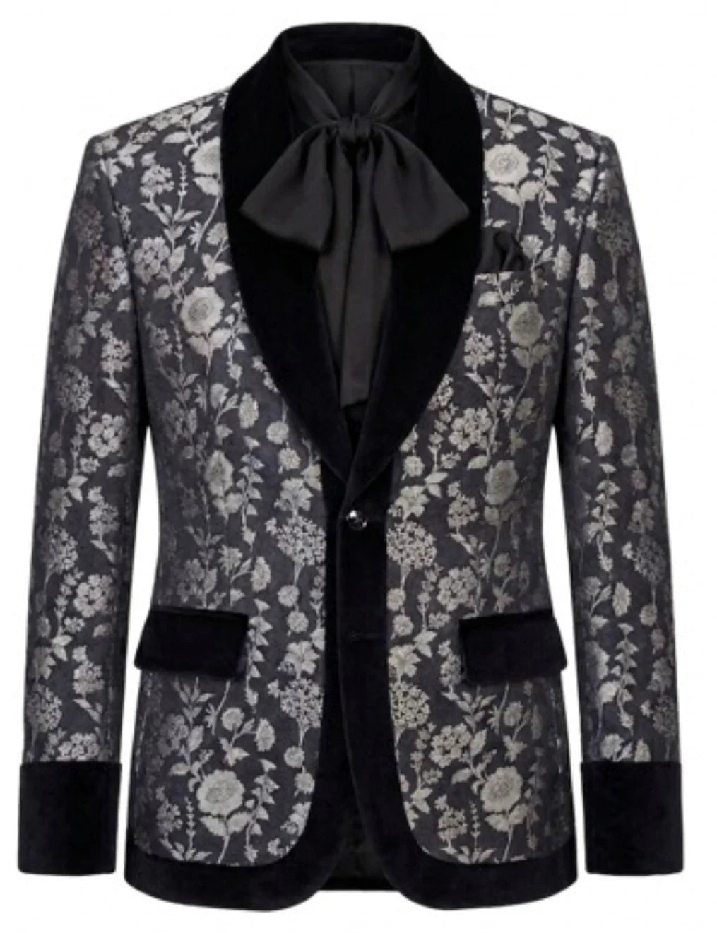 Lofty Luxe LL7 Moonga 2-piece Suit |Black Silver|