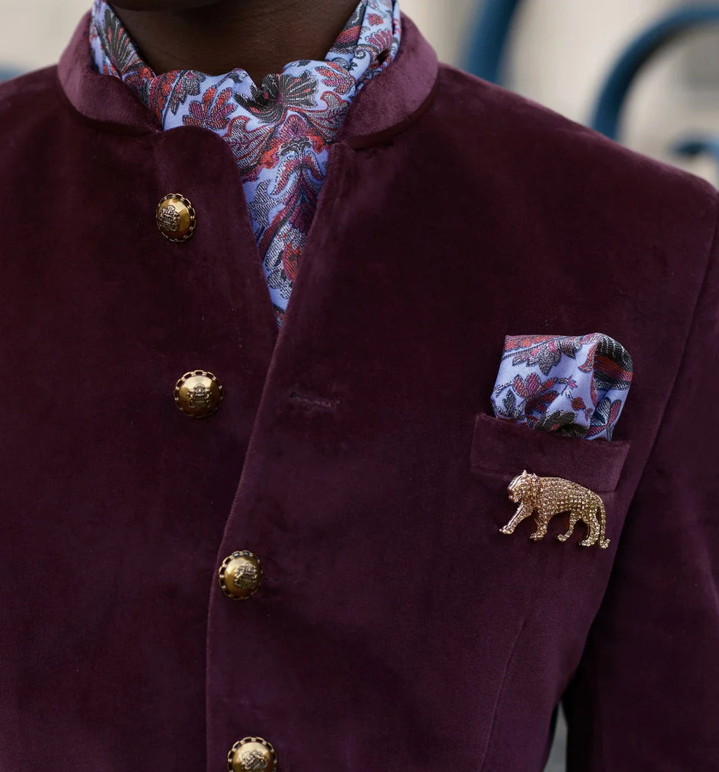 Lofty Luxe LL11 Bordeaux 2-piece Suit Wine
